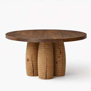 Westward Dining Table
48 diameter x 30 H inches
Walnut
