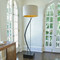 Light Curvature Gemsbok Horn Floor Lamp - SL1
24 diameter x 79 H inches
Gemsbok Horn, Wood, Linen