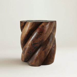 Cuerda Side Table
18 diameter x 24 H inches
Honey Brown Finish