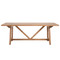 Mesa de Granja Farm Table
36 x 84 x 30 H inches 
Pecan Finish