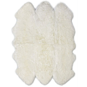 Genuine Sheepskin Rug
72 x 72 inches
Brushed Longwool Sheepskin