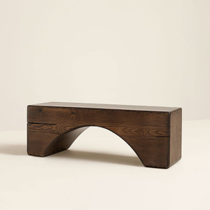 Arco Bench Table
eco-friendly bench
16 x 48 x 18 H inches
Dark Walnut Finish