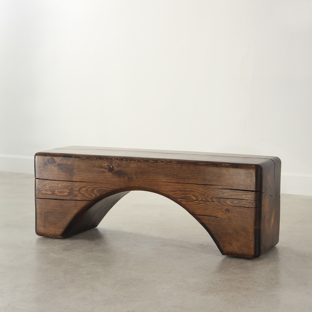 Arco Bench Table
16 x 48 x 18 H inches
Dark Walnut Finish
Sealed Topcoat Arco Bench Table
16 x 48 x 18 H inches
Dark Walnut Finish
Sealed Topcoat