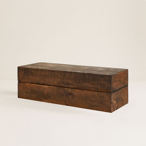 Sugar Pine Cube Bench
48 x 18 x 16 H inches
Honey Brown Finish