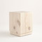 Cubo Side Table
15 x 15 x 19.5 H inches
White Wash Finish
