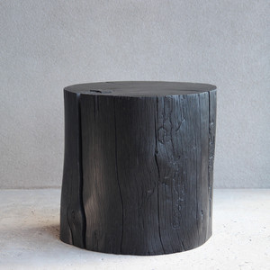 Lacquered Log Tables
18 dia x 18 H inches