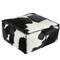 Home On The Range Pouf - RRPF-002
22 x 22 x 13 H inches
Cowhide
Style B