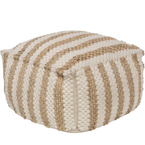 La Plage Pouf - OCPF-4001
20 x 20 x 12 H inches
Jute, Cotton