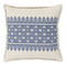 As Shown: Old World Pillow
Size: 18 x 18 inches
Material: Linen cotton blend in Blue