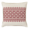 As Shown: Old World Pillow
Size: 18 x 18 inches
Material: Linen cotton blend in Red