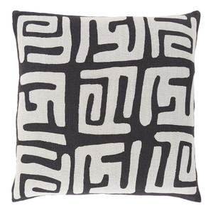 Modern Tribal Nsheng Pillow - NRB-006
18 x 18 inches
Linen
Black