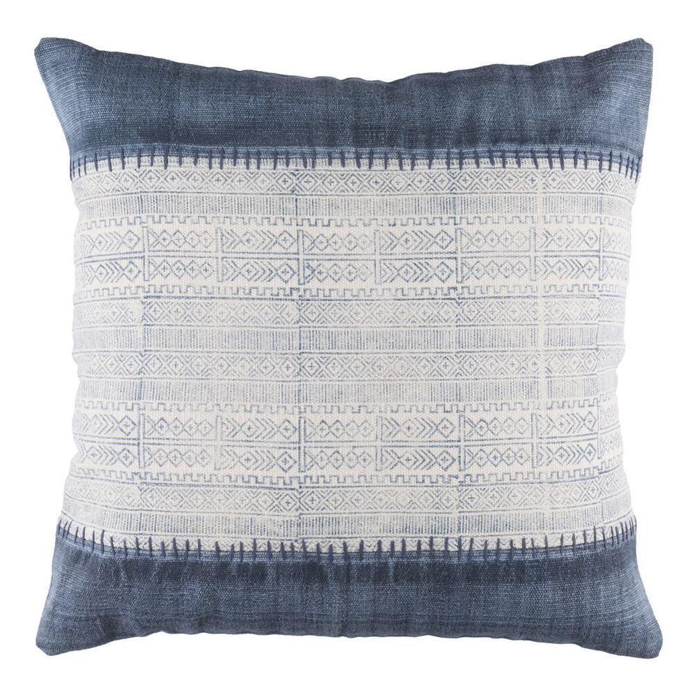 Denim Batik Pillow | Pfeifer Studio