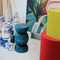 Contemo Turned Table
12 dia x 21 H inches
Azure Blue Finish