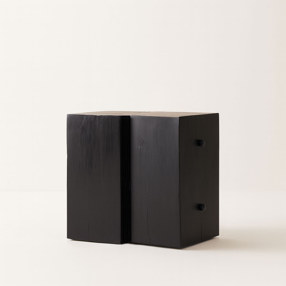 Lorenzo Cube Table
21 x 15 x 22 H inches
Ebony/Natural Finish Lorenzo Cube Table
21 x 15 x 22 H inches
Ebony/Natural Finish