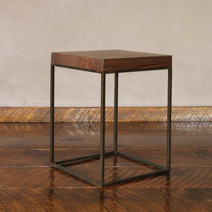 Midtown Side Table
15 x 15 x 22 H inches
Black Walnut, Steel