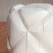 Colcha Hand Carved Stool
16 diameter x 18 H inches
White Wash Finish