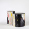 Abstractionist Hand Painted Log Tables
12 dia x 20 H inches
18 dia x 18 H inches