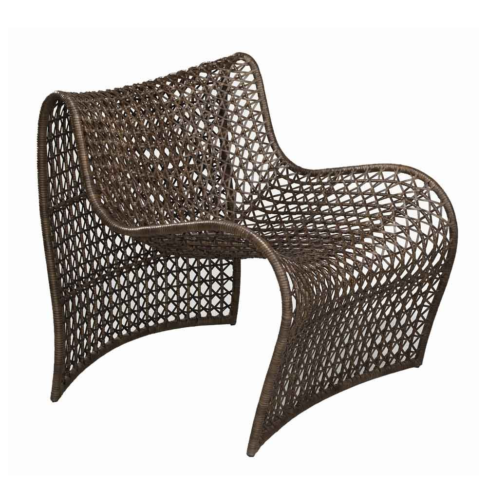 Lola Occasional Chair
36 x 28 x 31 H inches, Seat 15 H inches
Woven Leather, Iron
Brown