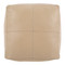Eastwood Leather Pouf 
22 x 22 x 13 inches
Leather
Khaki