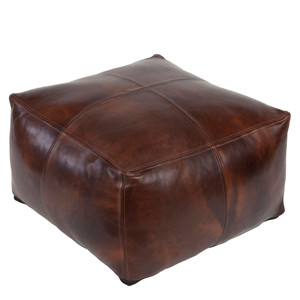Eastwood Leather Pouf - SFPF-001
22 x 22 x 13 inches
Leather
Brown