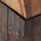 Siete Side Table 
14.5 x 14.5 x 22 H inches
Honey Brown / Dark Walnut Finish