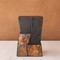 Siete Side Table 
14.5 x 14.5 x 22 H inches
Ebony / Dark Walnut Finish