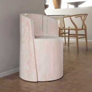 Cocoon Chair
22 dia x 30 H inches
White Wash Finish 