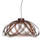 À Côté Suspension Lamp
28.5 diameter x 13.5 H inches
Galvanized Iron Wire
Orange