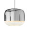 Magica Acorn Pendant Lamp
12.5 diameter x 9.5 H inches
Hand-Blown Murano Glass
Silver