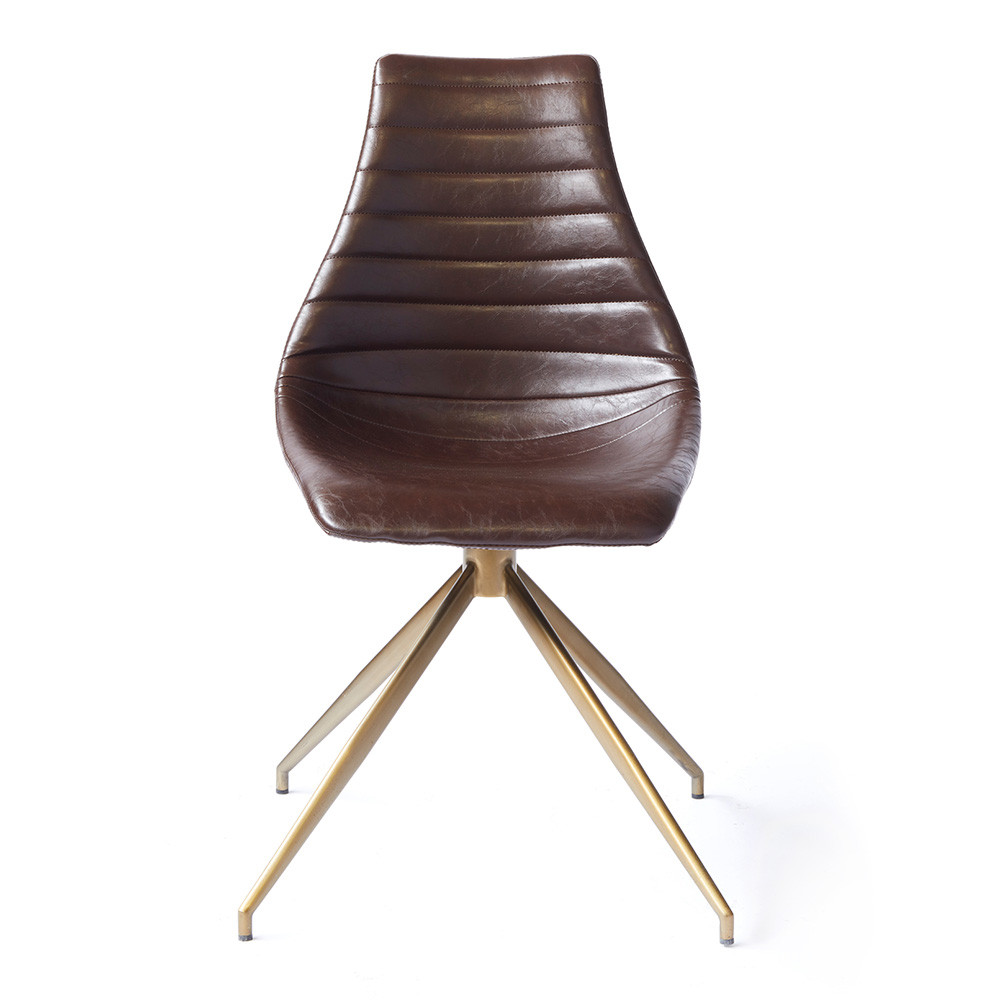 Vegan Faux Leather Dining Chair Pfeifer Studio