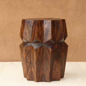 Estrella Side Table
Size: 16 dia x 22 H inches
Dark Walnut Finish
Sealed Topcoat