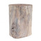 Margo Grande Outdoor Log Tables
12 - 16 dia x 18 H inches
White Mist