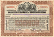 Connecticut Railway and Lighting Company stock certificate 1928