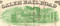 Salem Railroad stock certificate 1863 (New Jersey) - train vignette