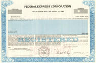 Federal Express bond specimen 1985 (Fedex)