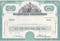 Studebaker Corporation stock certificate - aqua