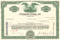 Jefferson Stores stock certificate endorsed by Bernard L Madoff