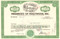 Fredericks of Hollywood stock certificate 1980's (lingerie) - green
