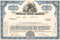 American Sugar Company stock certificate 1960's - blue