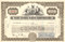 West Indies Sugar Corporation stock certificate 1960's - brown