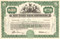 West Indies Sugar Corporation stock certificate 1960's - green
