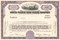 South Puerto Rico Sugar Company stock certificate 1960's - purple