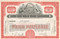 United Cigar-Whelan Stores Corporation stock certificate 1940's (tobacco) - red