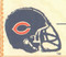 Chicago Bears Taking Stock stock certificate 1986 (football fans) - Bears helmet graphic 