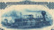 Joliet and Chicago Railroad Company stock certificate 1900 (Illinois)  - steam train engraved vignette