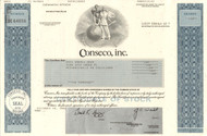Conseco Inc. stock certificate 2002 (3rd largest bankruptcy)  