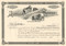 Montana Phonograph Company stock certificate circa 1899 (Helena MT)