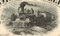 Nodaway Valley Railroad Company stock certificate circa 1879 (Missouri) - steam train engraving