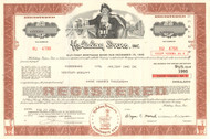 Holiday Inns Inc  $100,000 bond certificate 1984 (hotels)