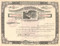 Chickamonstone  Copper Mining Company stock certificate circa 1897